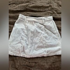 Size 0 Baby Blue Corduroy Skirt